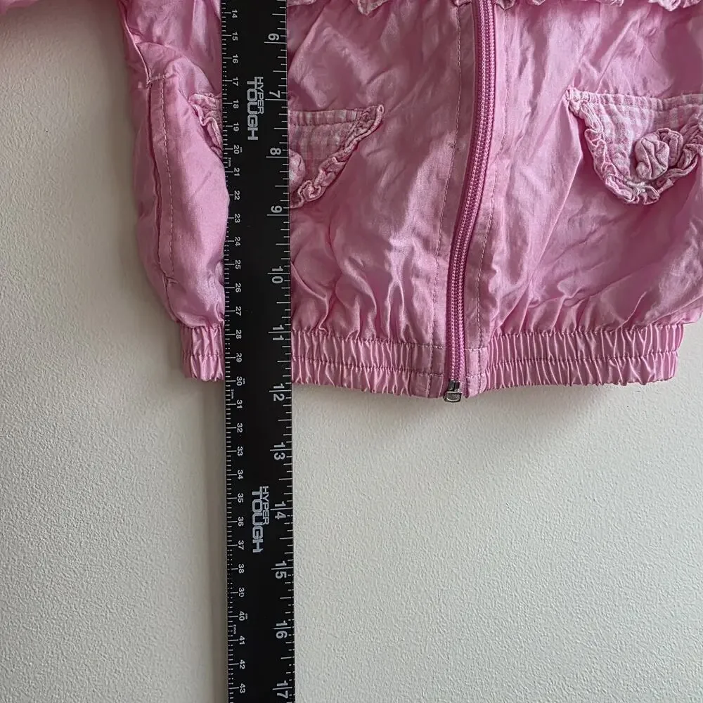 Vintage 1990s Disney Babies Minnie Mouse Windbreaker 2 Pc Tracksuit Set |‎ 12M
